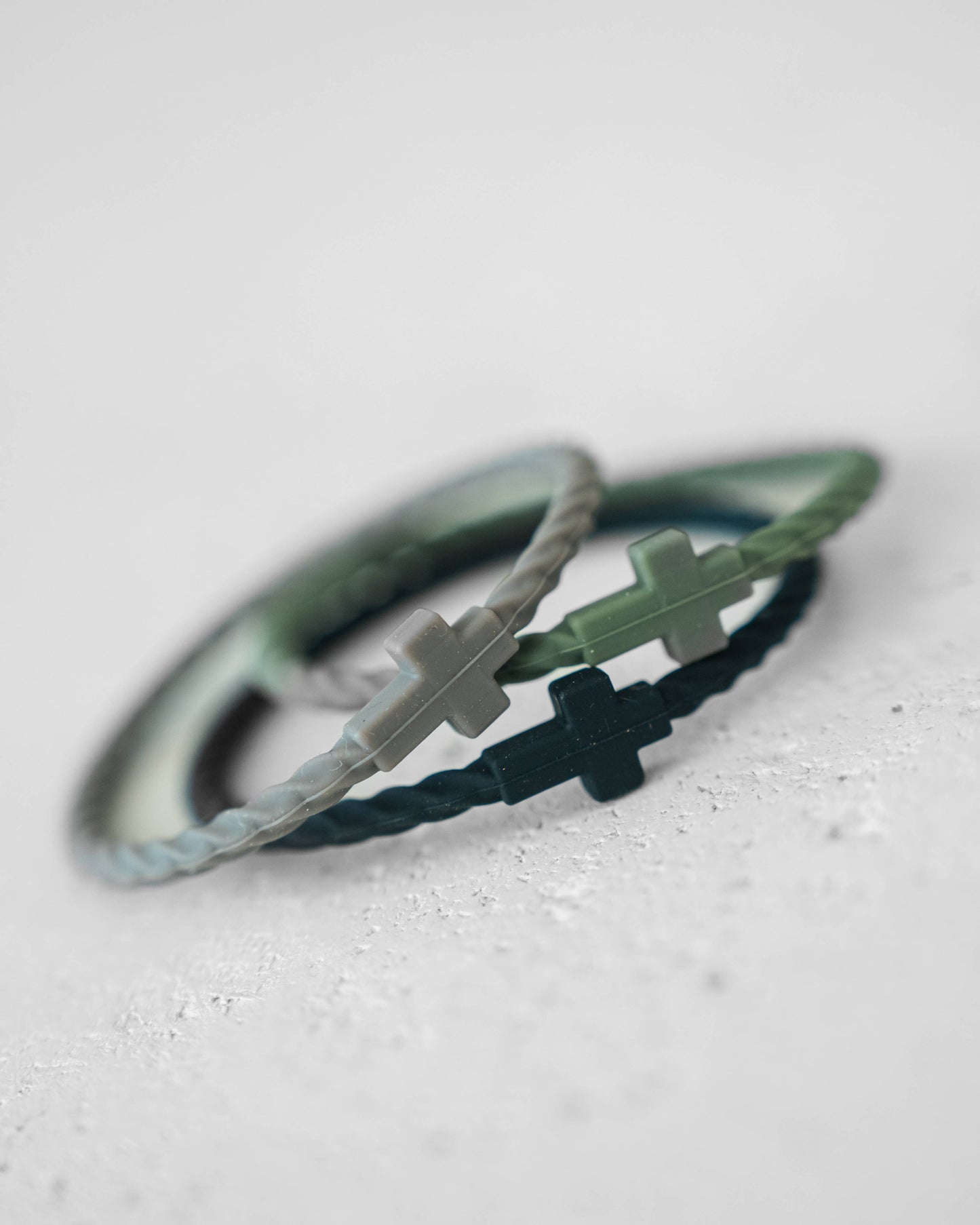Infinity Cross Bracelets: Forest