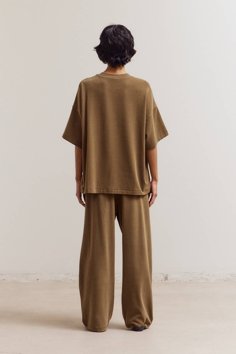 Brush Touch Oversized Tee