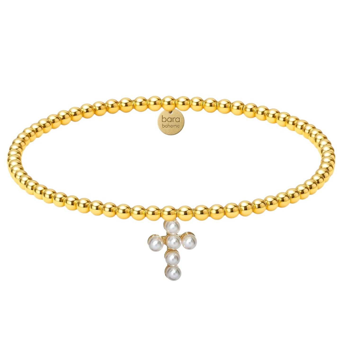 Rachel Charm | Gold Filled Beaded Bracelet