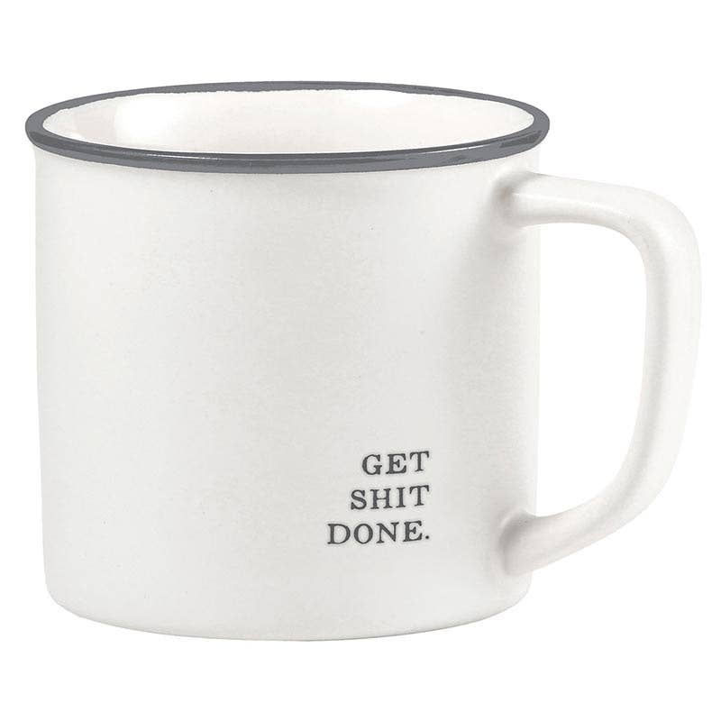 Face to Face Coffee Mug: Get Shit Done