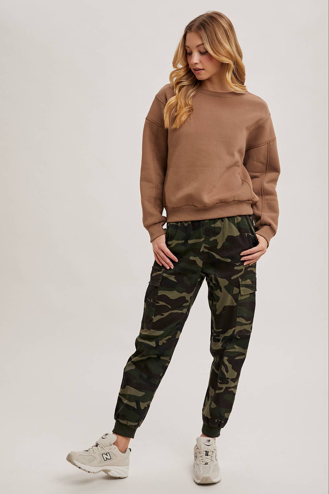 Camo Jogger - Olive Combo