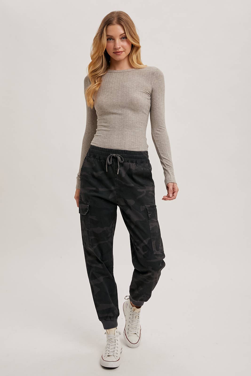 Camo Jogger - Olive Combo
