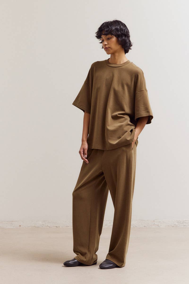 Brush Touch Oversized Tee
