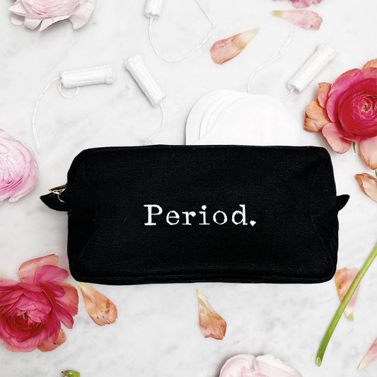 Stylish Sanitary Pouch: Black