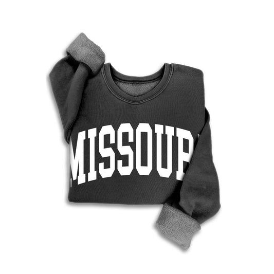 Missouri Mineral Black Sweatshirt