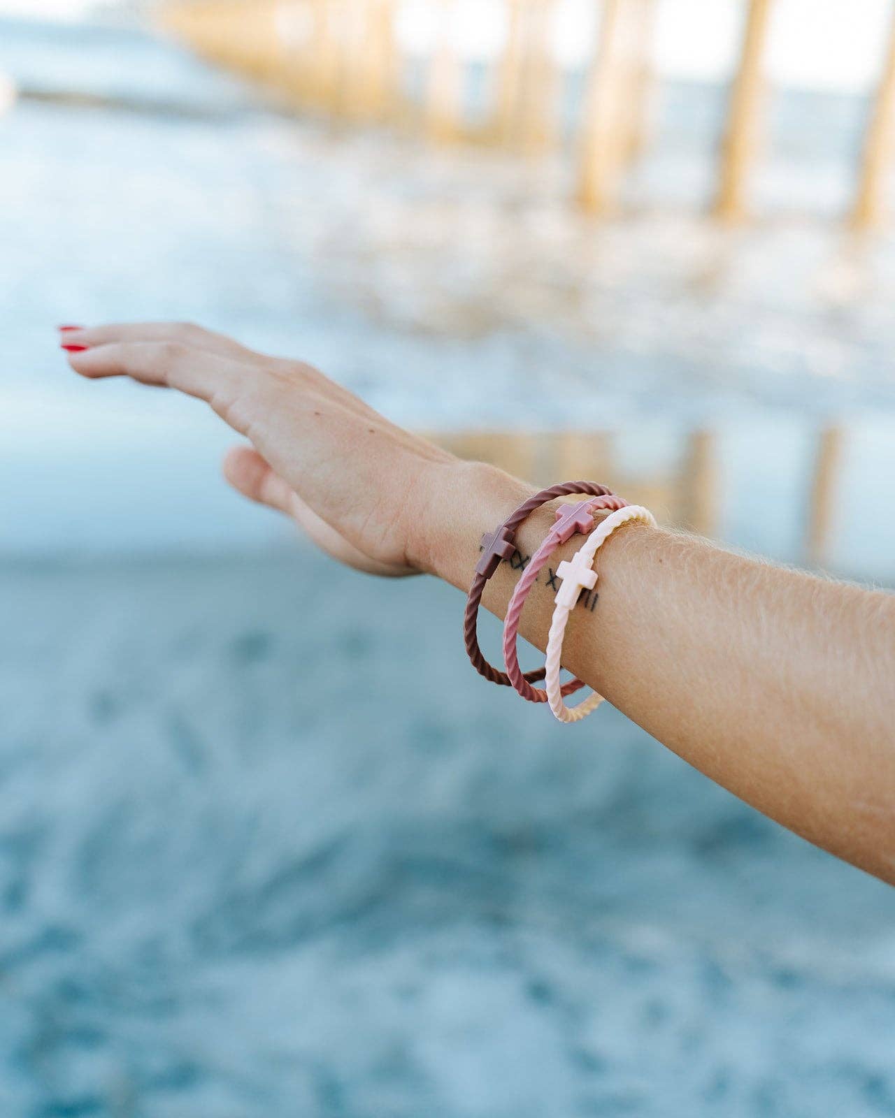 Infinity Cross Bracelets: Twilight