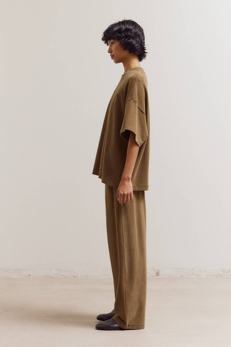 Brush Touch Oversized Tee
