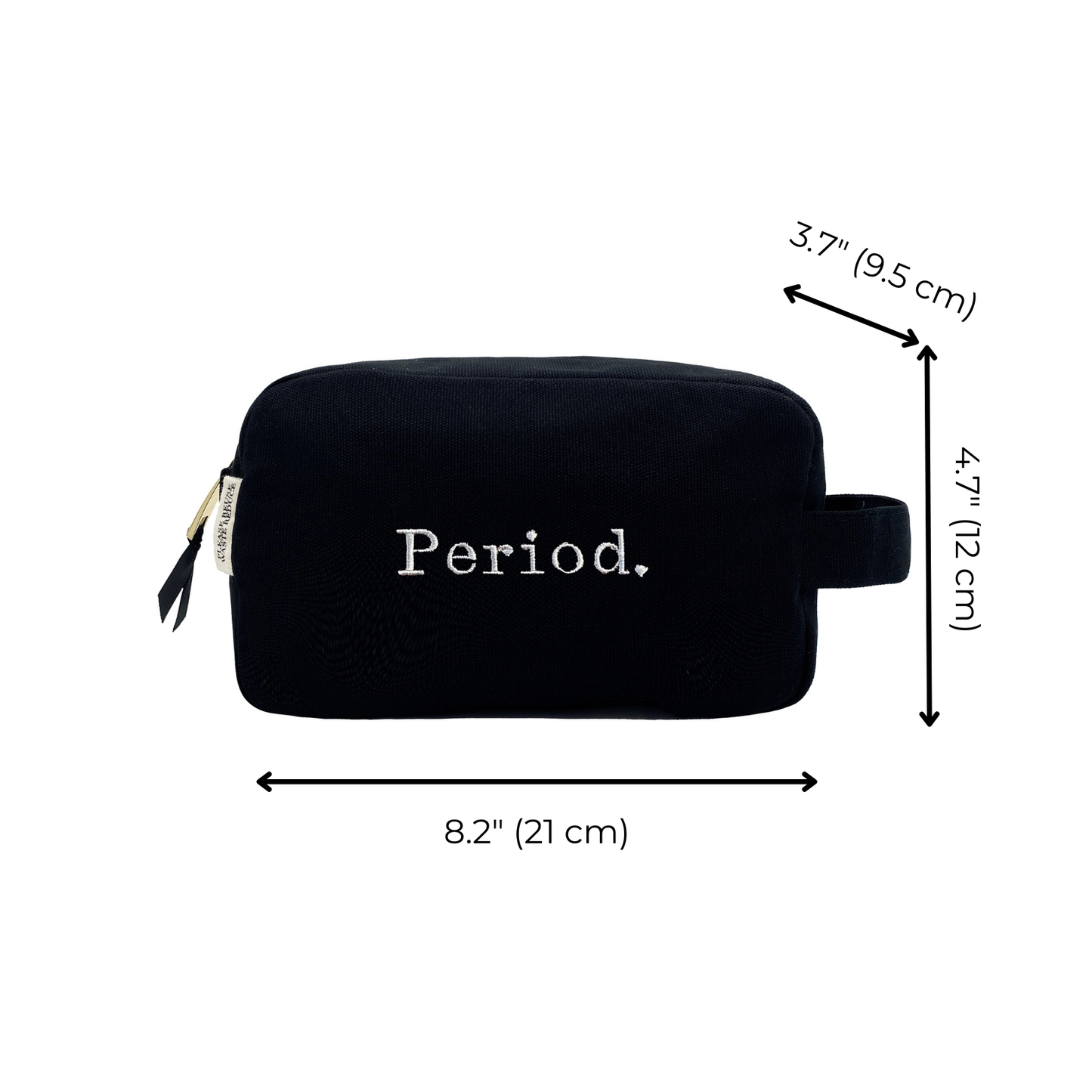 Stylish Sanitary Pouch: Black
