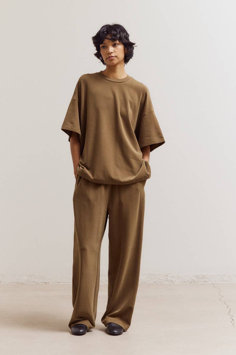 Brush Touch Oversized Tee