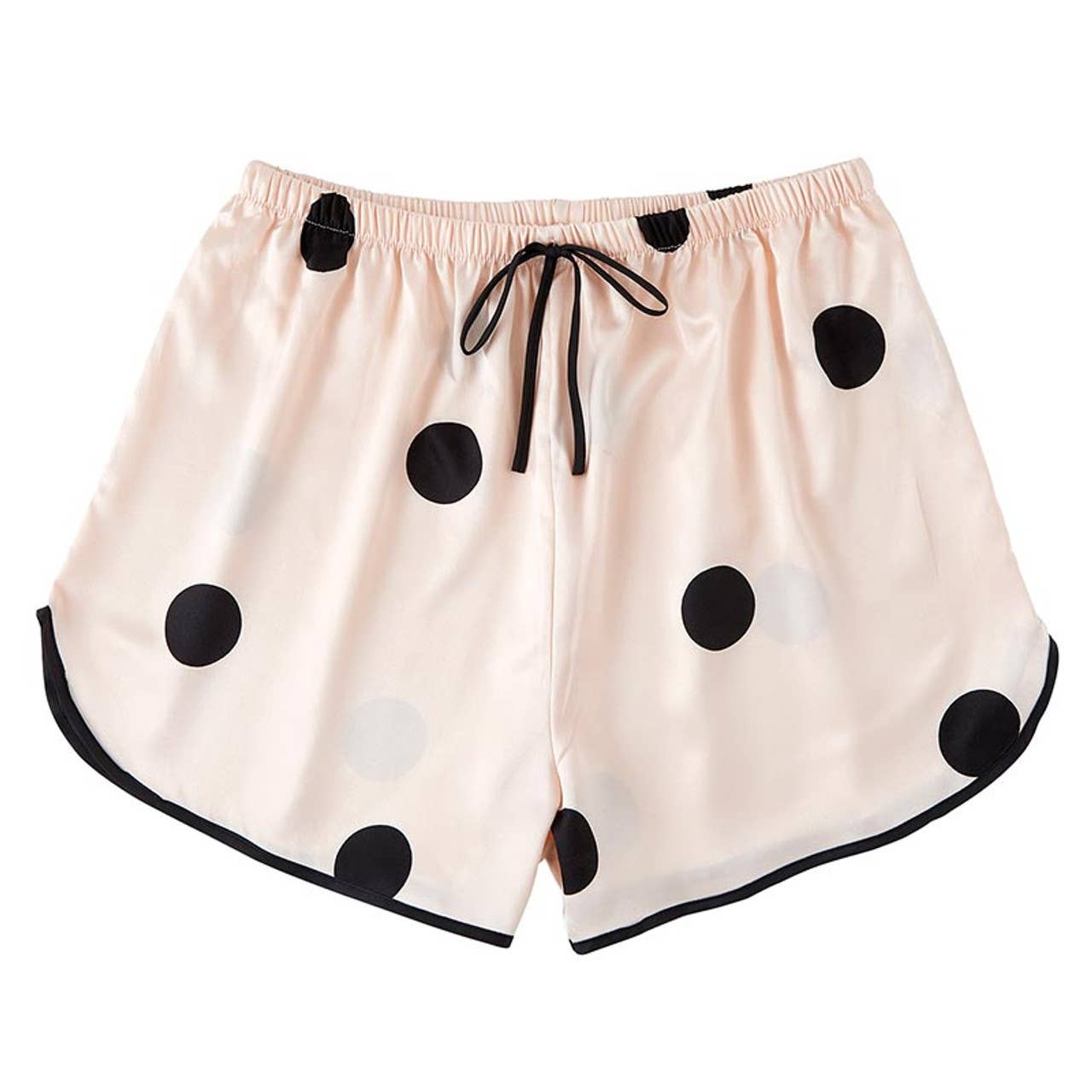 Satin Two-Piece PJ Set: Blush