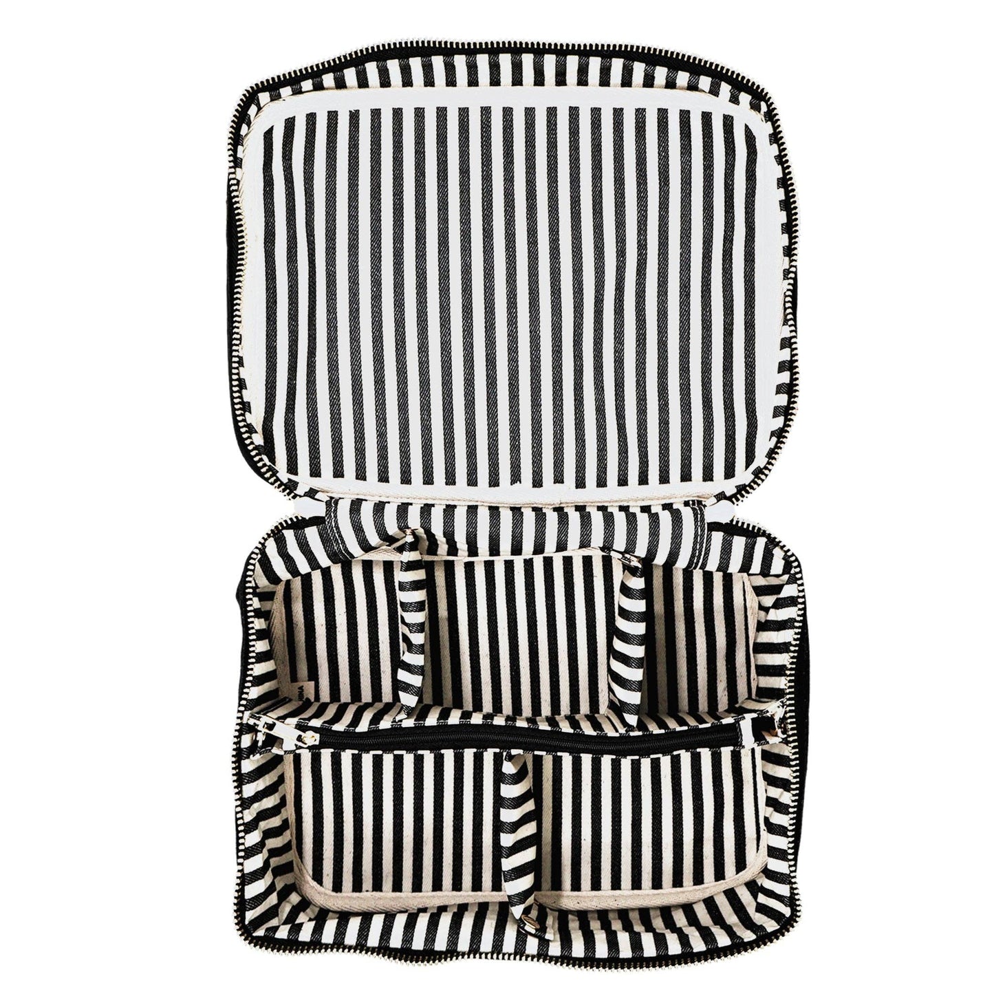 My Vanity Large Beauty Box with Compartments: Black