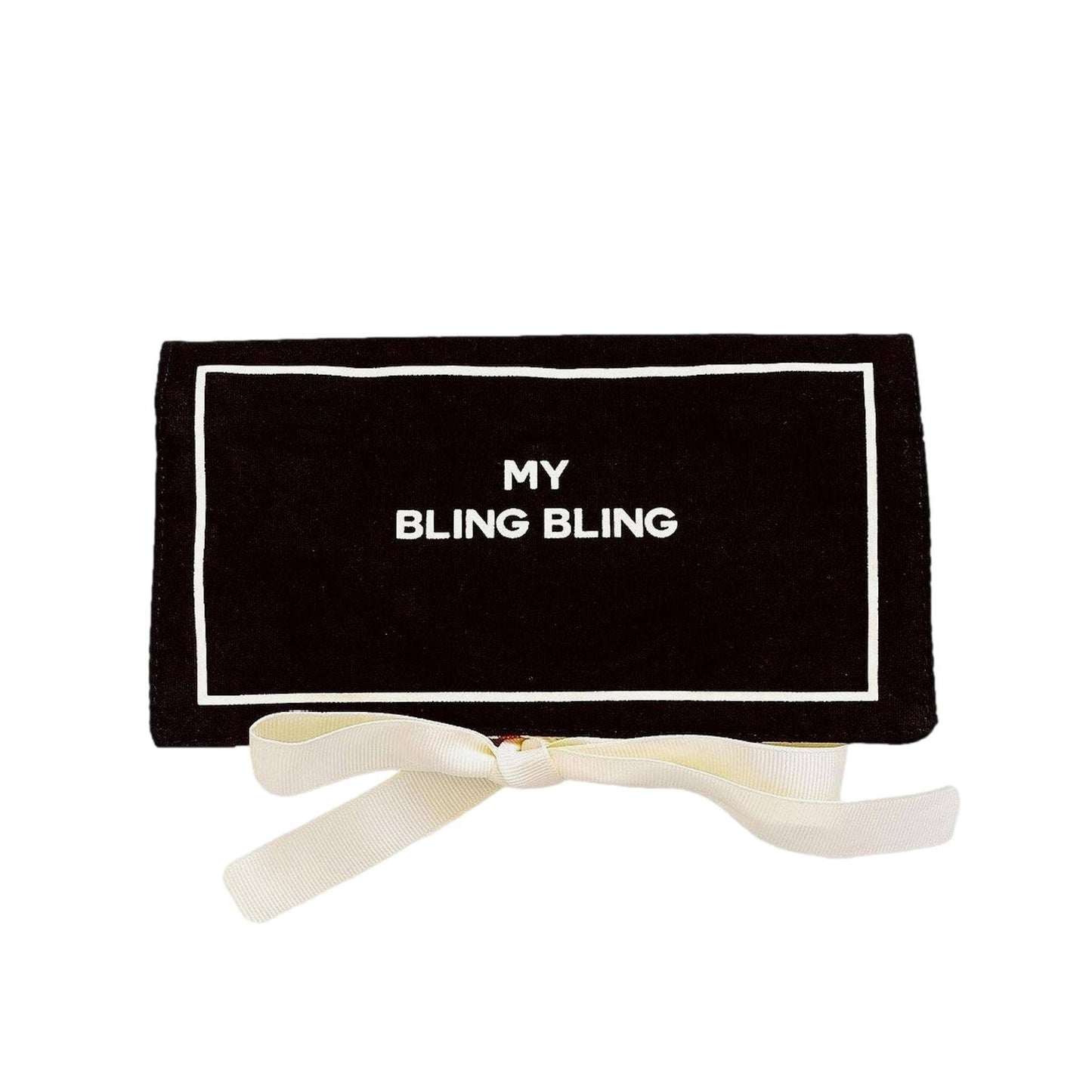 Jewelry Organizer, Travel Pouch: Black