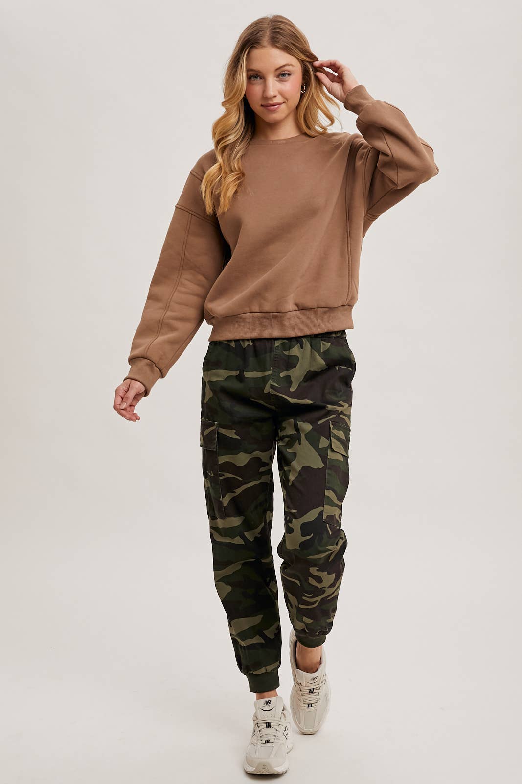 Camo Jogger - Olive Combo