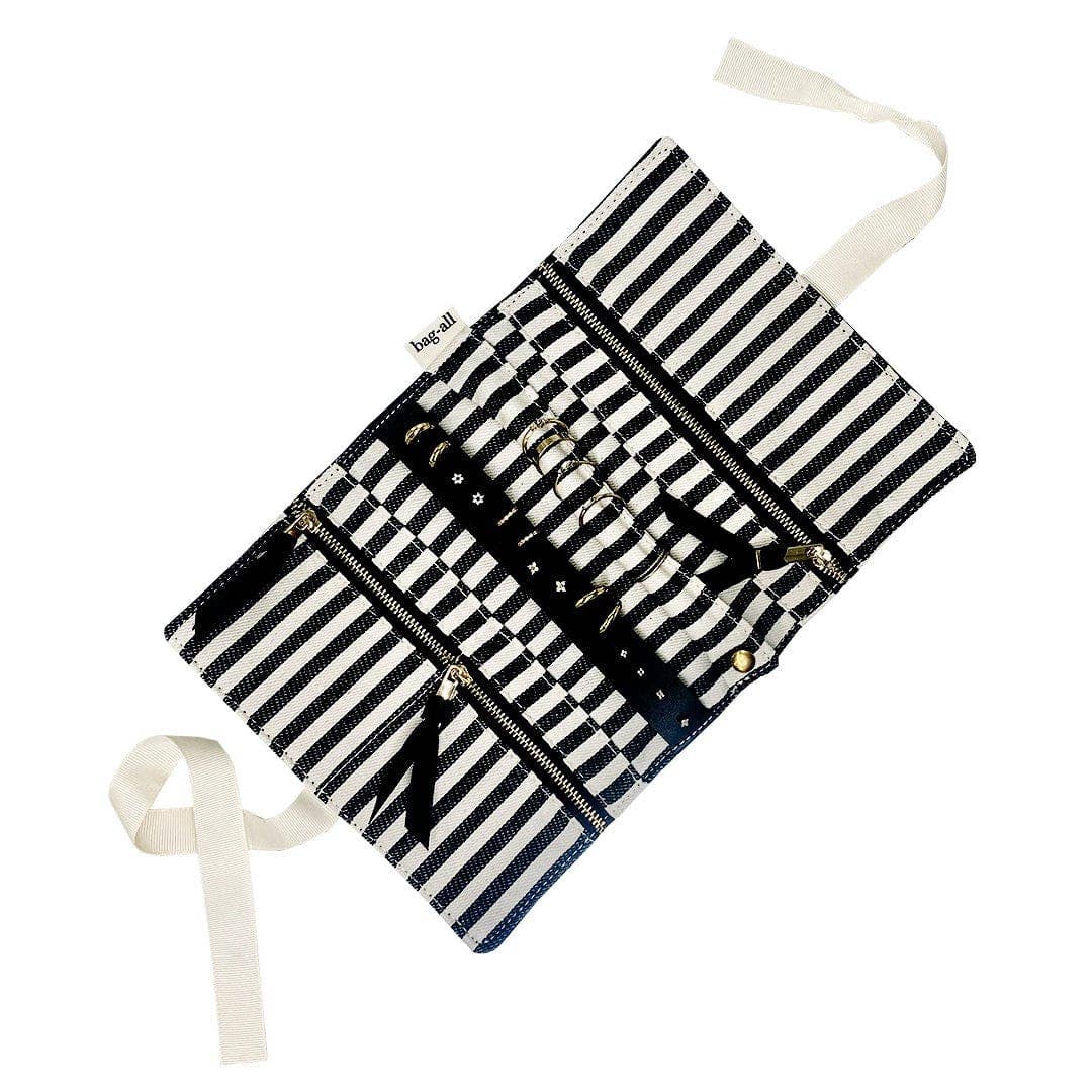 Jewelry Organizer, Travel Pouch: Black