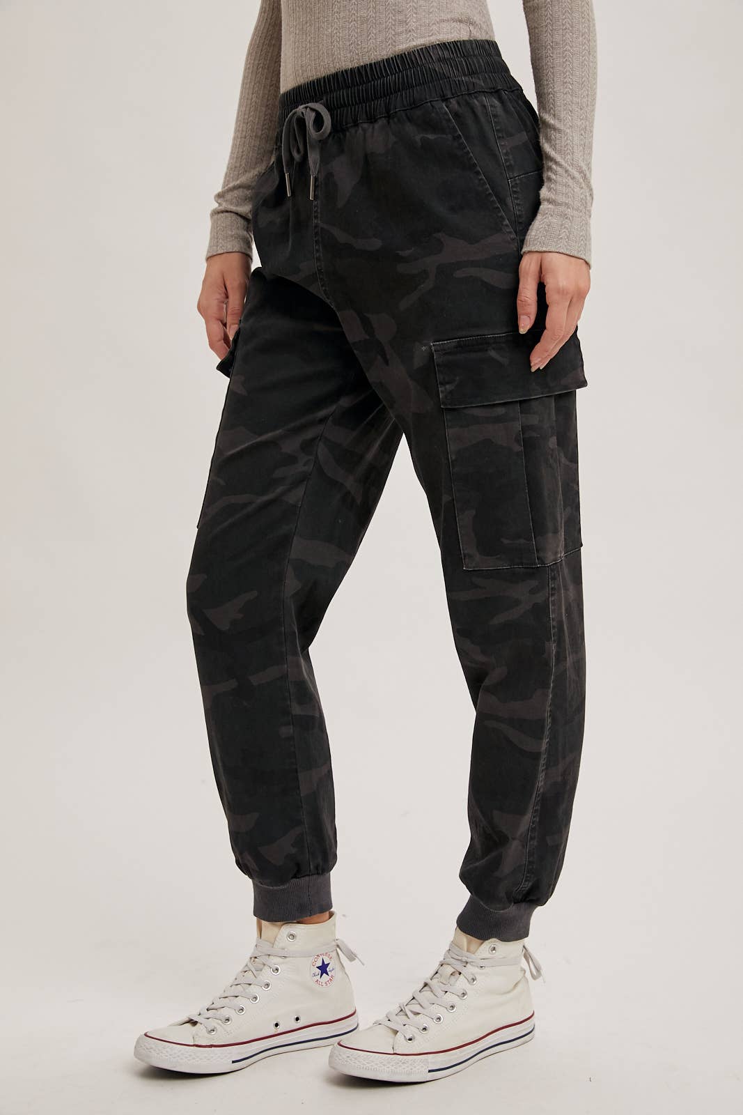 Camo Jogger - Olive Combo