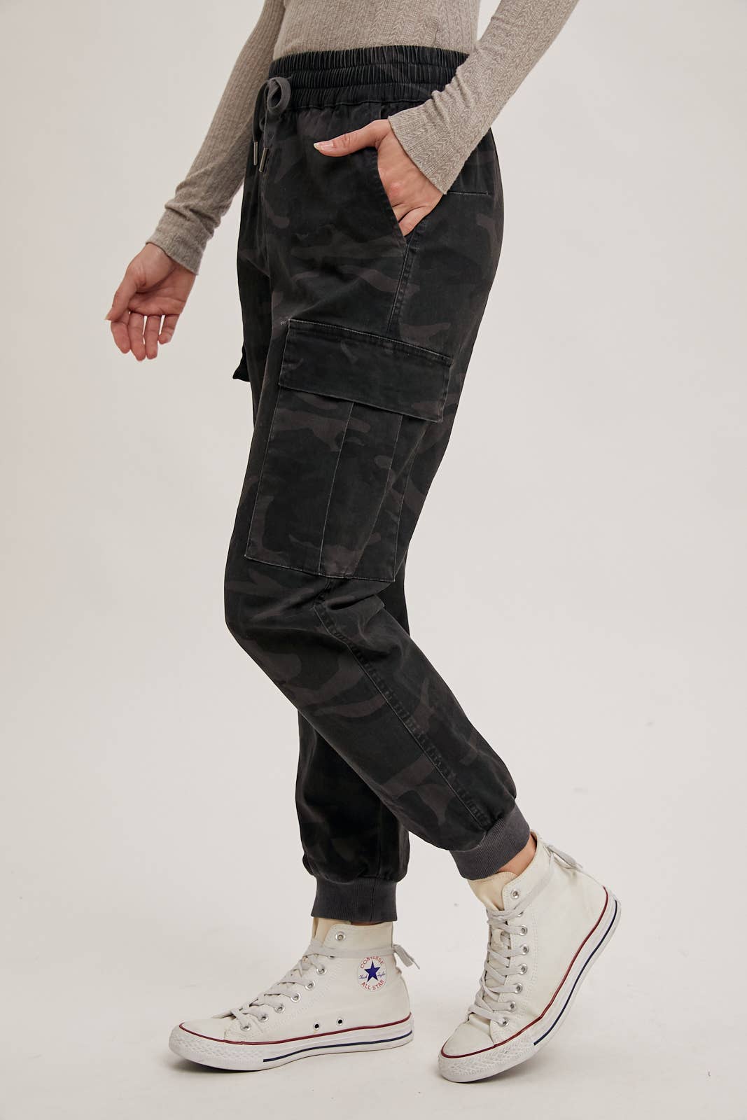 Camo Jogger - Olive Combo
