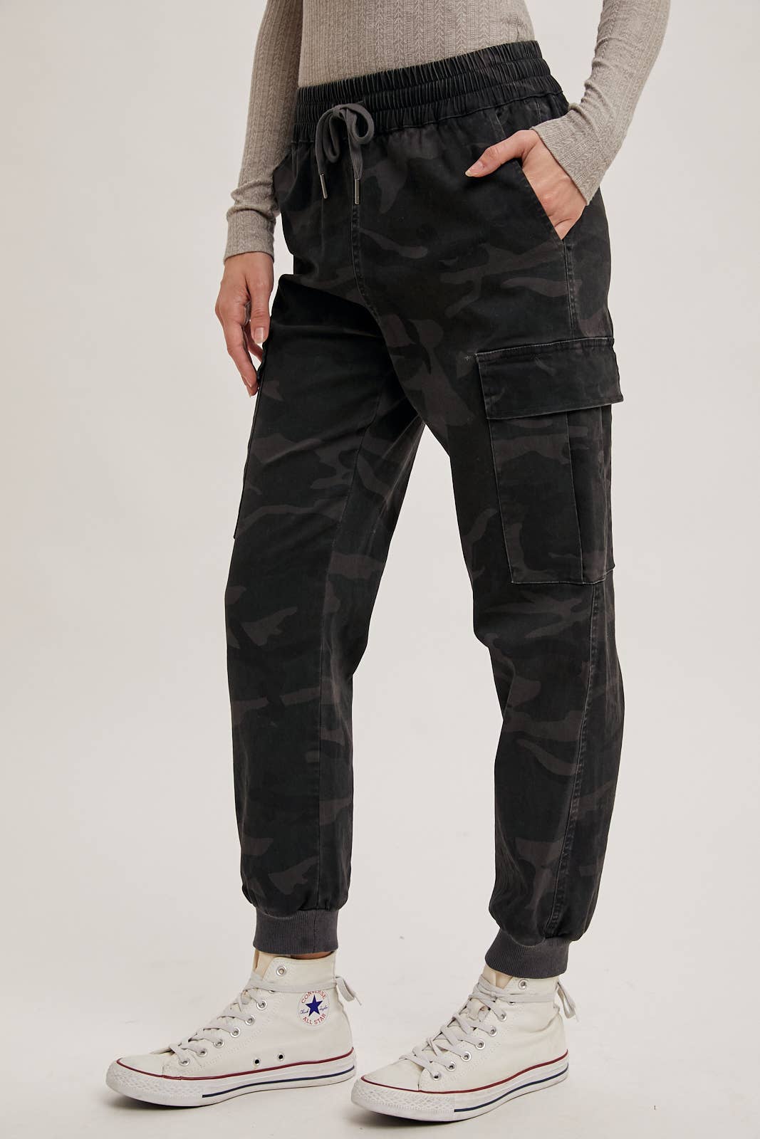 Camo Jogger - Olive Combo
