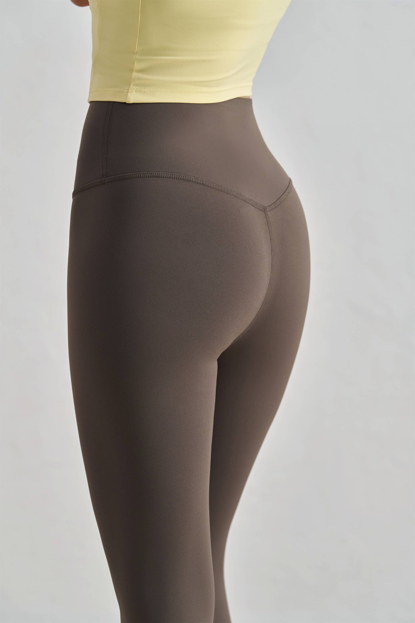 Empower SoftSculpt™ High Waist Leggings: Khaki Brown