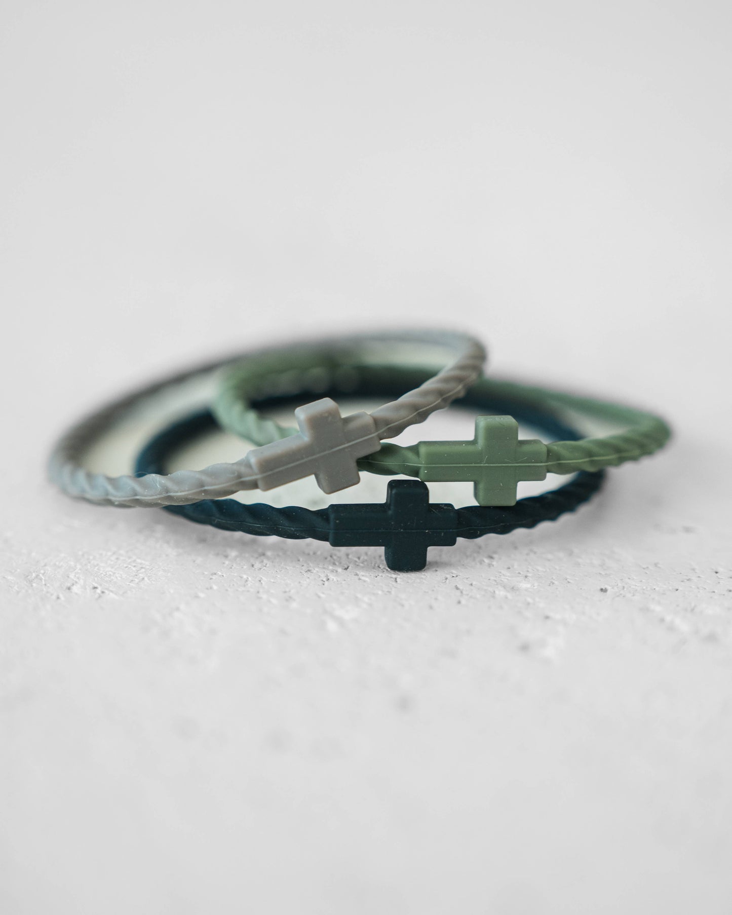 Infinity Cross Bracelets: Forest
